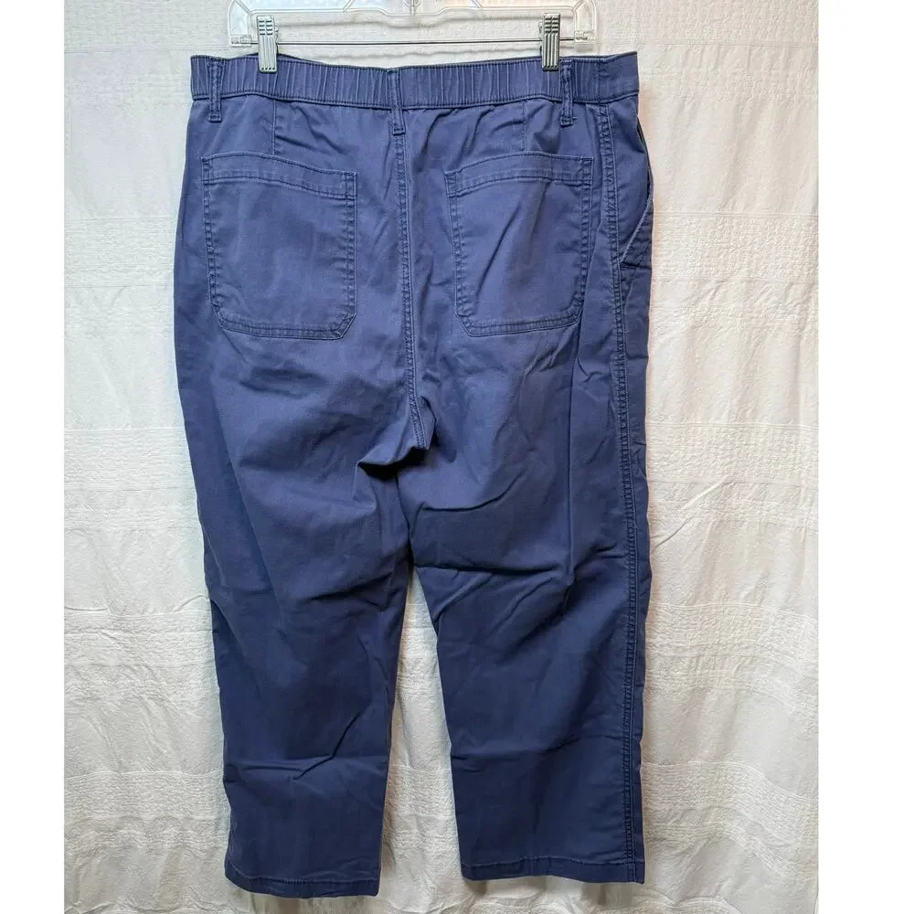 GH Bass Co Cropped Khaki Pants, Size 16 (Bundle of 2)
